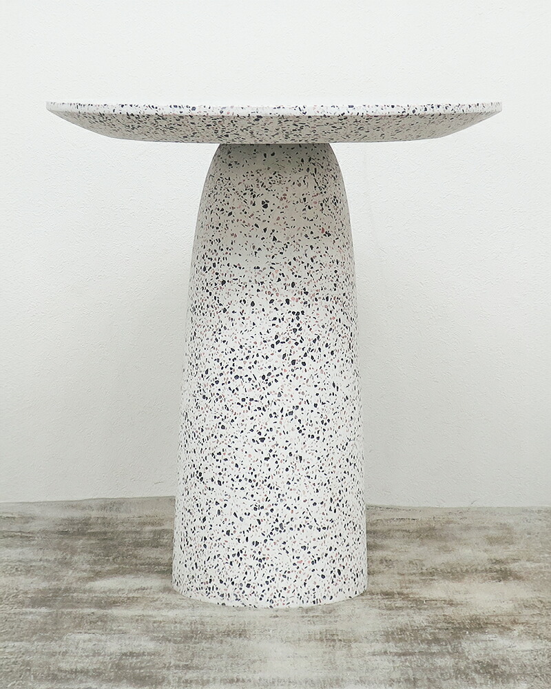 美品】moda en casa アポロ エンドテーブル コンクリート モダン moda