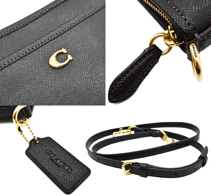 楽天市場】COACH コーチ レザー ショルダーバッグ ポシェット