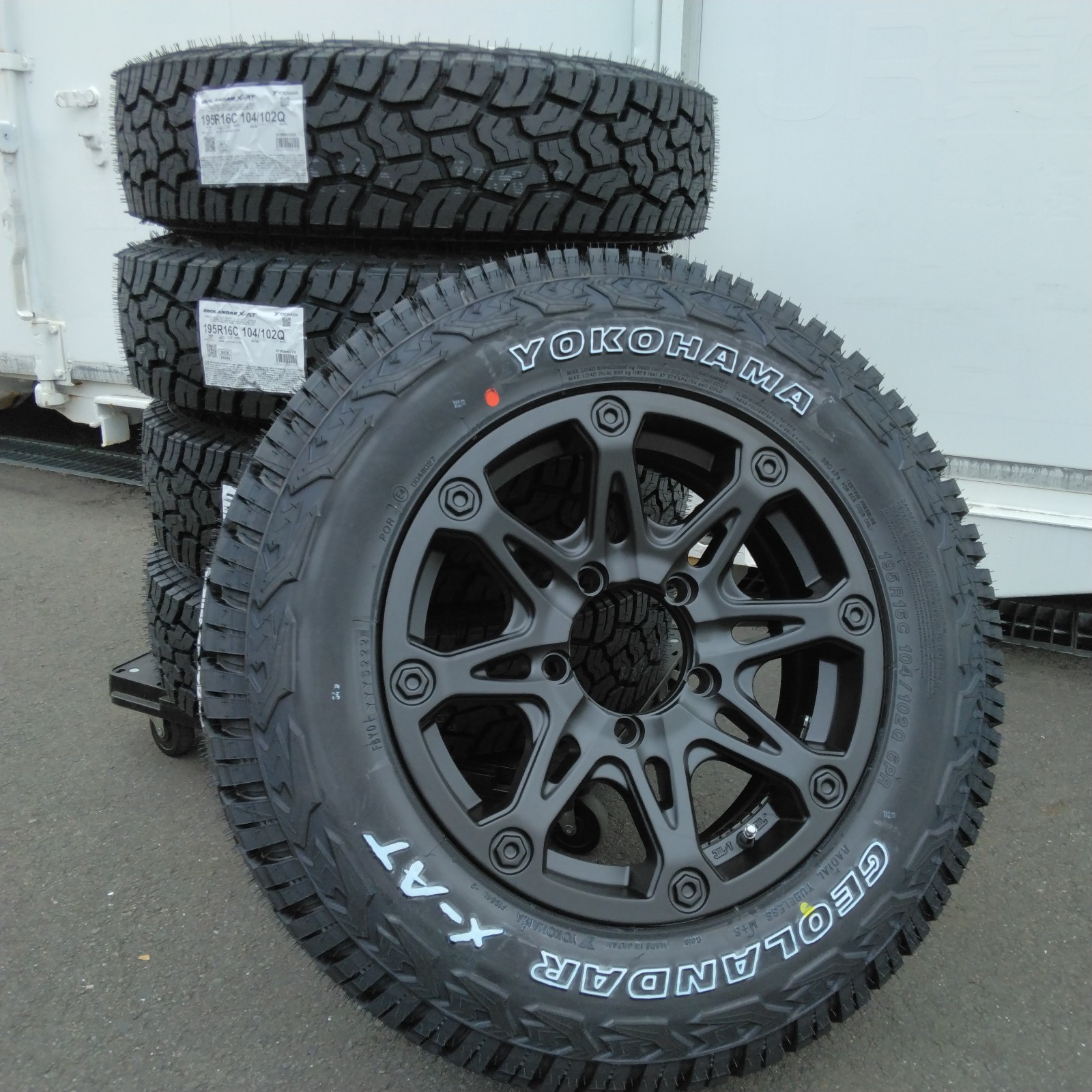 楽天市場】ジムニー タイヤホイールセット 新品 5本セット 195R16