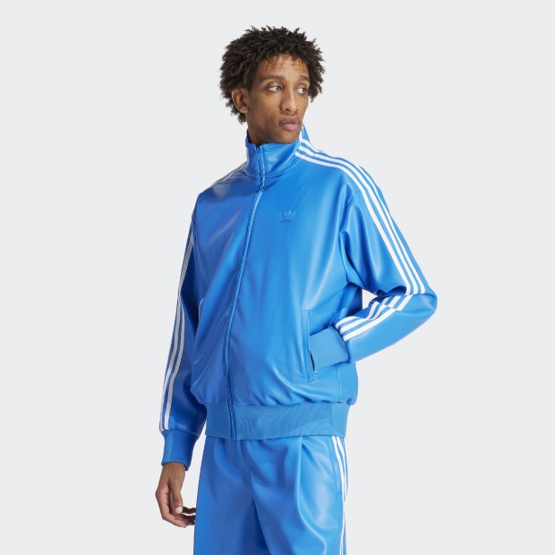 楽天市場】フェイクレザー アディカラー スリーストライプス ルーズ