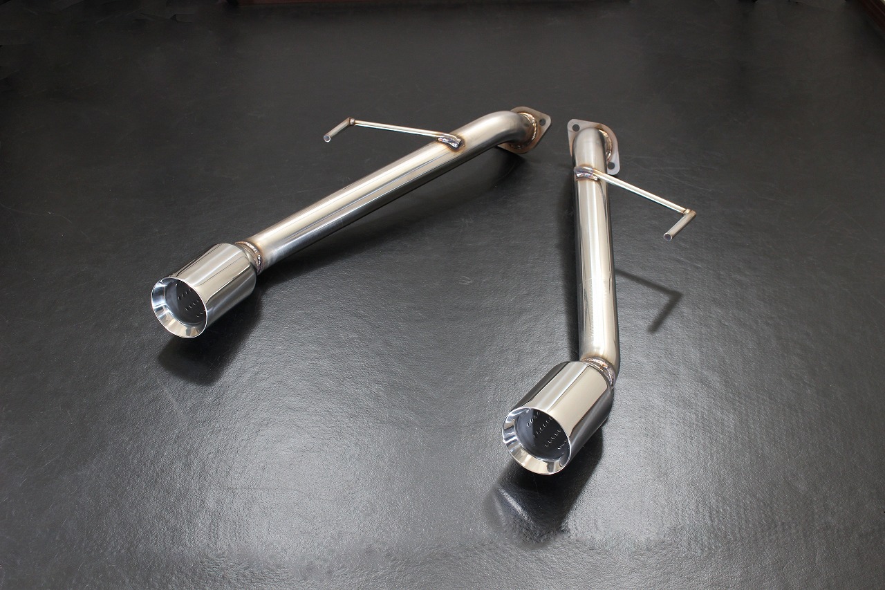 楽天市場】スリーキャッツ Z34 フェアレディZ 100Φ真円 直管