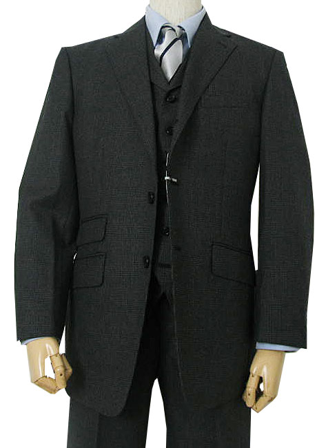 楽天市場】スーツ メンズ 秋冬 スリーピース 3つボタン セオドール