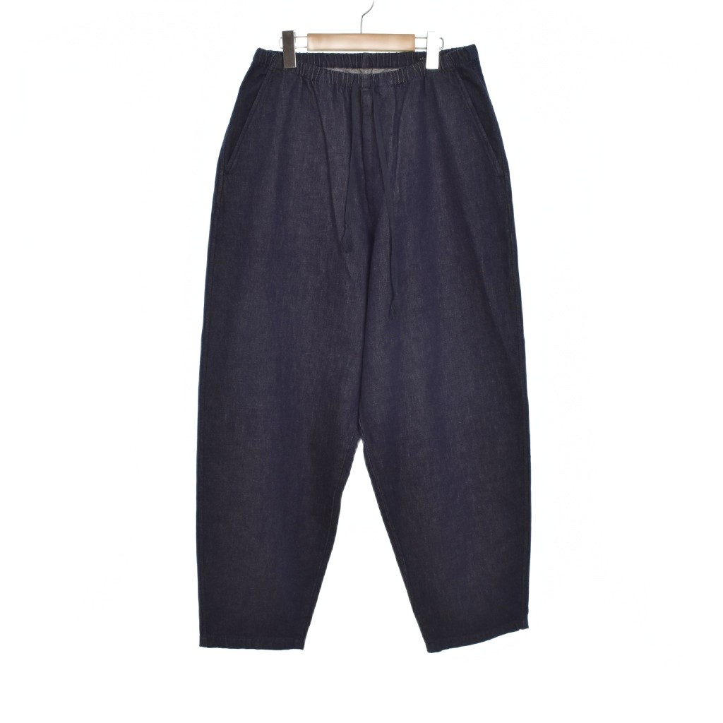 楽天市場】comoli パンツ ネイビーの通販