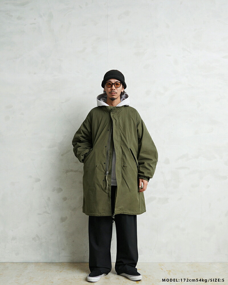 楽天市場】WAIPER.inc 米軍 M-65 フィッシュテールパーカー PRIMALOFT