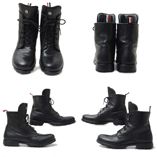 楽天市場】モンクレール 靴 メンズ レースアップ ワークブーツ ブーツ