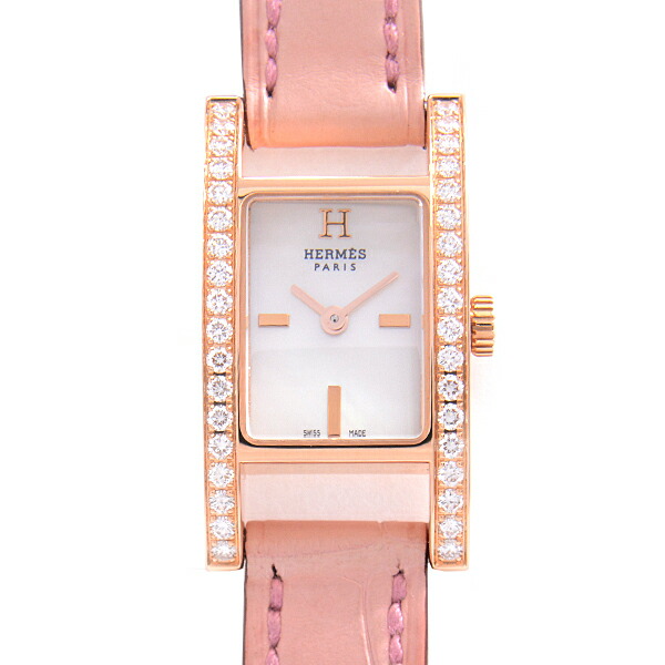 楽天市場】エルメス 時計 レディース 750PG アルコル ダイヤベゼル