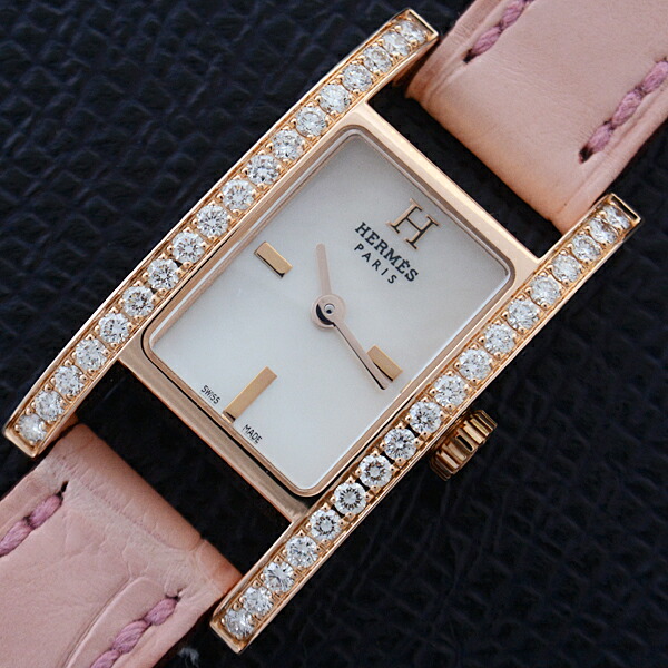 楽天市場】エルメス 時計 レディース 750PG アルコル ダイヤベゼル