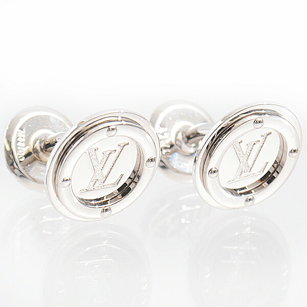 楽天市場】ルイヴィトン カフス メンズ カフリンクス LV サークル 固定