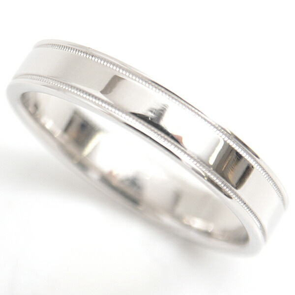 楽天市場】ティファニー 指輪 メンズ ダブルミルグレイン バンド