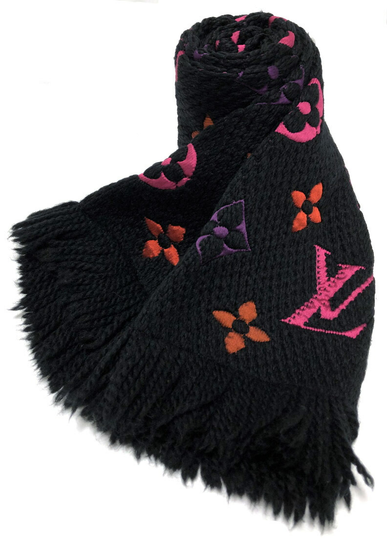 楽天市場】ルイヴィトン マフラー モノグラム ウール エシャルプ ロゴ