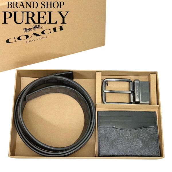 楽天市場】安心の国内発送 コーチ ベルト メンズ COACH シグネチャー