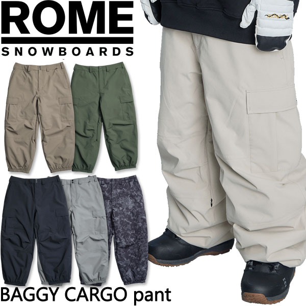 楽天市場】24-25 ROME/ローム BAGGY CARGO pant メンズ レディース