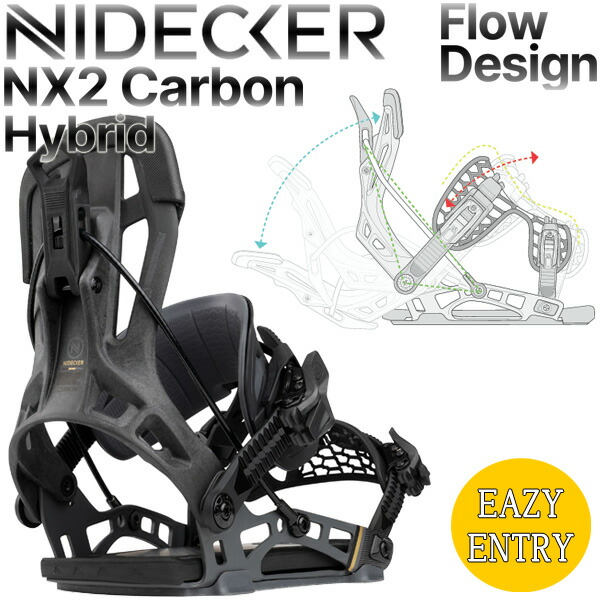 楽天市場】25-26 NIDECKER/ナイデッカー NX2 CARBON HYBRID エヌ