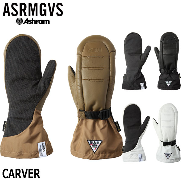 楽天市場】25-26 ASHRAM/アシュラム CARVER カーバー ミトングローブ