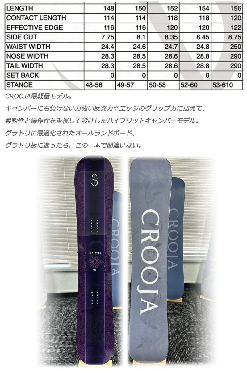 楽天市場】25-26 CROOJA/クロージャ MANTIS マンティス メンズ