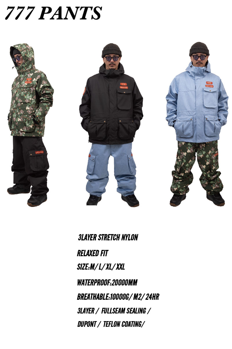 楽天市場】25-26 NOMADIK/ノマディック 777 pant メンズ レディース