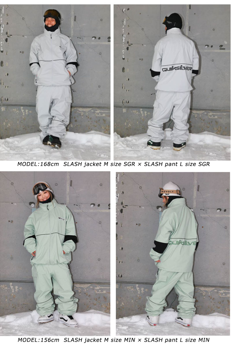 楽天市場】23-24 QUIKSILVER/クイックシルバー QUIK SLASH PANT