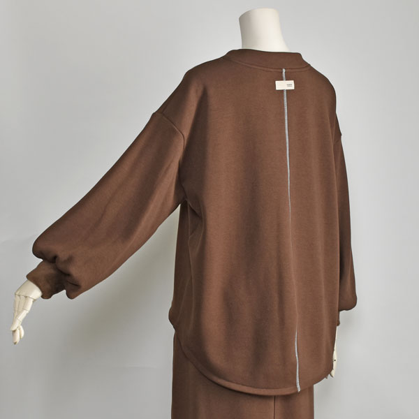 楽天市場】裏起毛 トレーナー レディース ayane ロング ゆったり 冬 杢