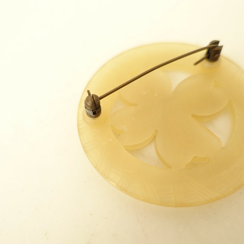 楽天市場】ミナペルホネン mina perhonen lucky clover 水牛ブローチ