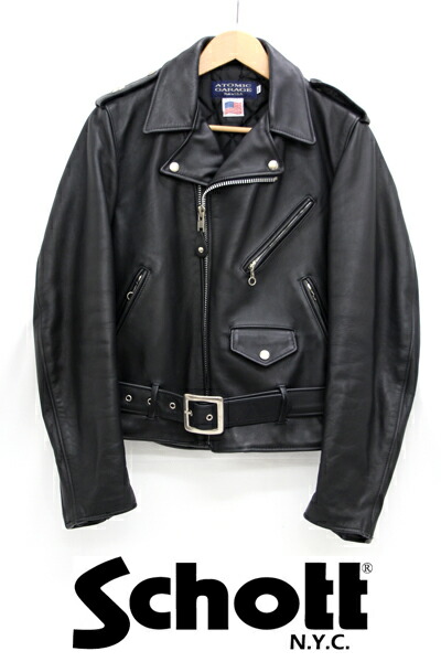 楽天市場】【Schott×ATOMIC GARAGE】ショット×アトミックガレージ 別注