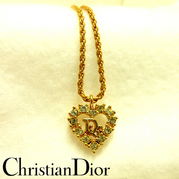 楽天市場】【CHRISTIAN DIOR】ディオール ハート型 ライトストーン