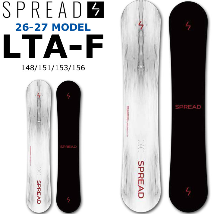楽天市場】[予約商品] 26-27 スプレッド スノーボード SPREAD LTA-F