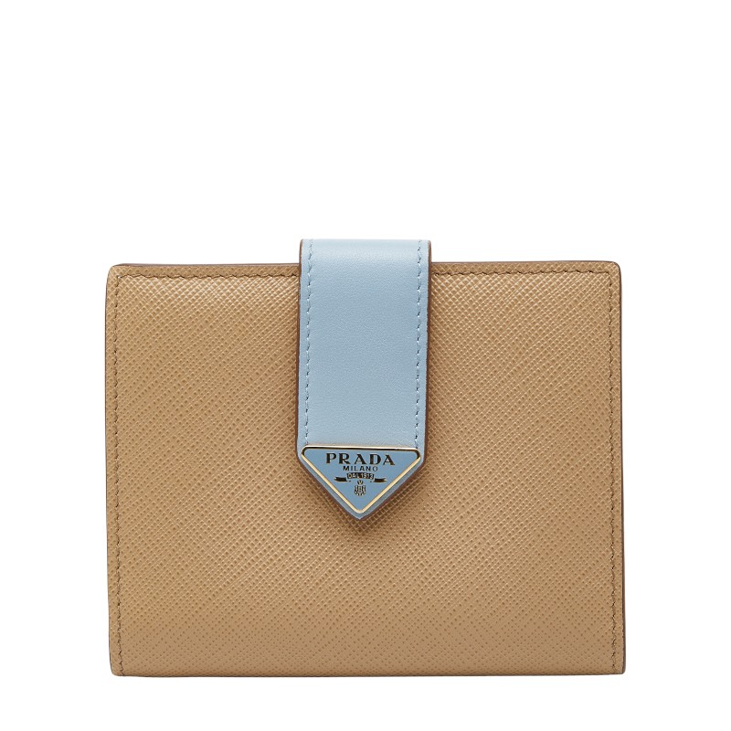 プラダ(PRADA) サフィアーノ(SAFFIANO) 中古 レディース二つ折り財布