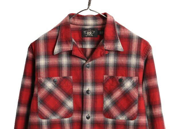 楽天市場】RRL ラルフローレン オンブレ チェック フランネル 長袖