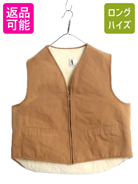 楽天市場】70s USA製 カーハート 裏 ボア ダック ベスト メンズ XXL