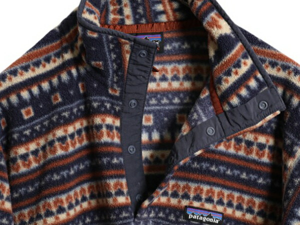 楽天市場】21年製 パタゴニア 総柄 シンチラ スナップT メンズ S 古着
