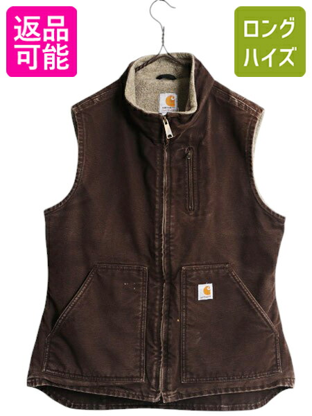 楽天市場】US企画 カーハート モックネック ダック ベスト レディース