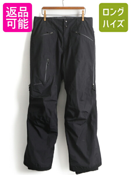 楽天市場】人気 黒 □ 11年製 パタゴニア パウダー ボウル パンツ