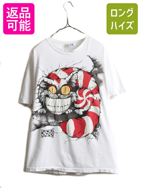 楽天市場】90s USA製 ☆ 不思議の国のアリス チェシャ猫 イラスト