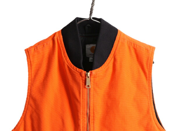 楽天市場】US企画 カーハート 中綿 ダック ベスト メンズ M / 古着