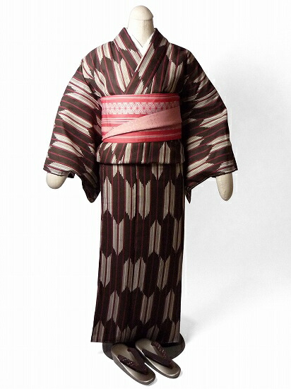 happy smileさま レトロモダン 春爛漫な雰囲気の小紋 正絹 袷 小紋