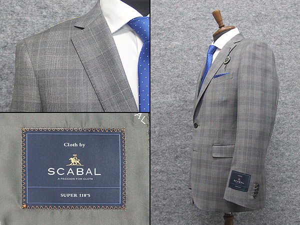 楽天市場】秋冬物 [Scabal] スキャバル Super110sオーダー生地使用
