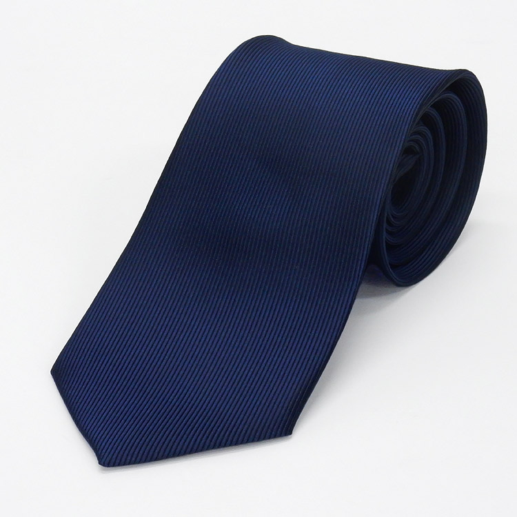 楽天市場】京都西陣織 ネクタイ シルク100％ 青紺/無地調（縦綾