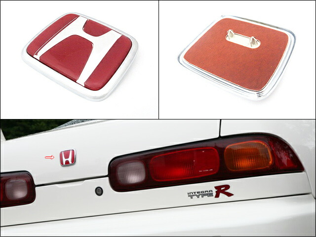 楽天市場】□インテグラDC2DB8□ホンダINTEGRAタイプR純正JPエンブレム