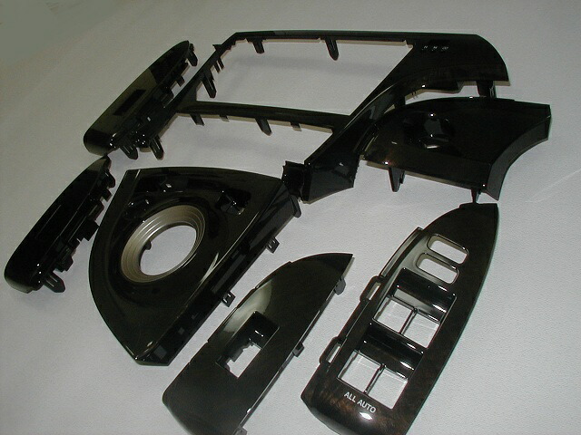 楽天市場】【トヨタ純正】 木目調インテリアパネル ［ブラッキッシュ