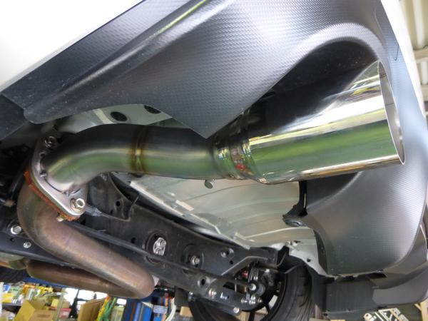 楽天市場】BLOOD SPORTS スリップオンEXマフラー トヨタ86 【前期】DBA