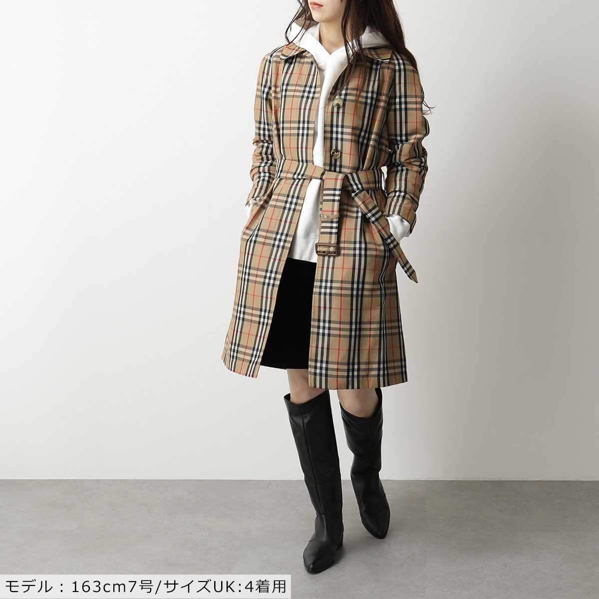 楽天市場】BURBERRY バーバリー 8011353 KEMPTON SHORT ステンカラー