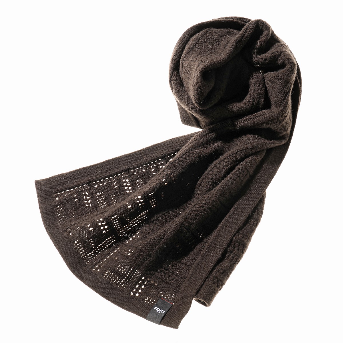 楽天市場】FENDI フェンディ マフラー FXS701 AH7L メンズ カシミヤ混
