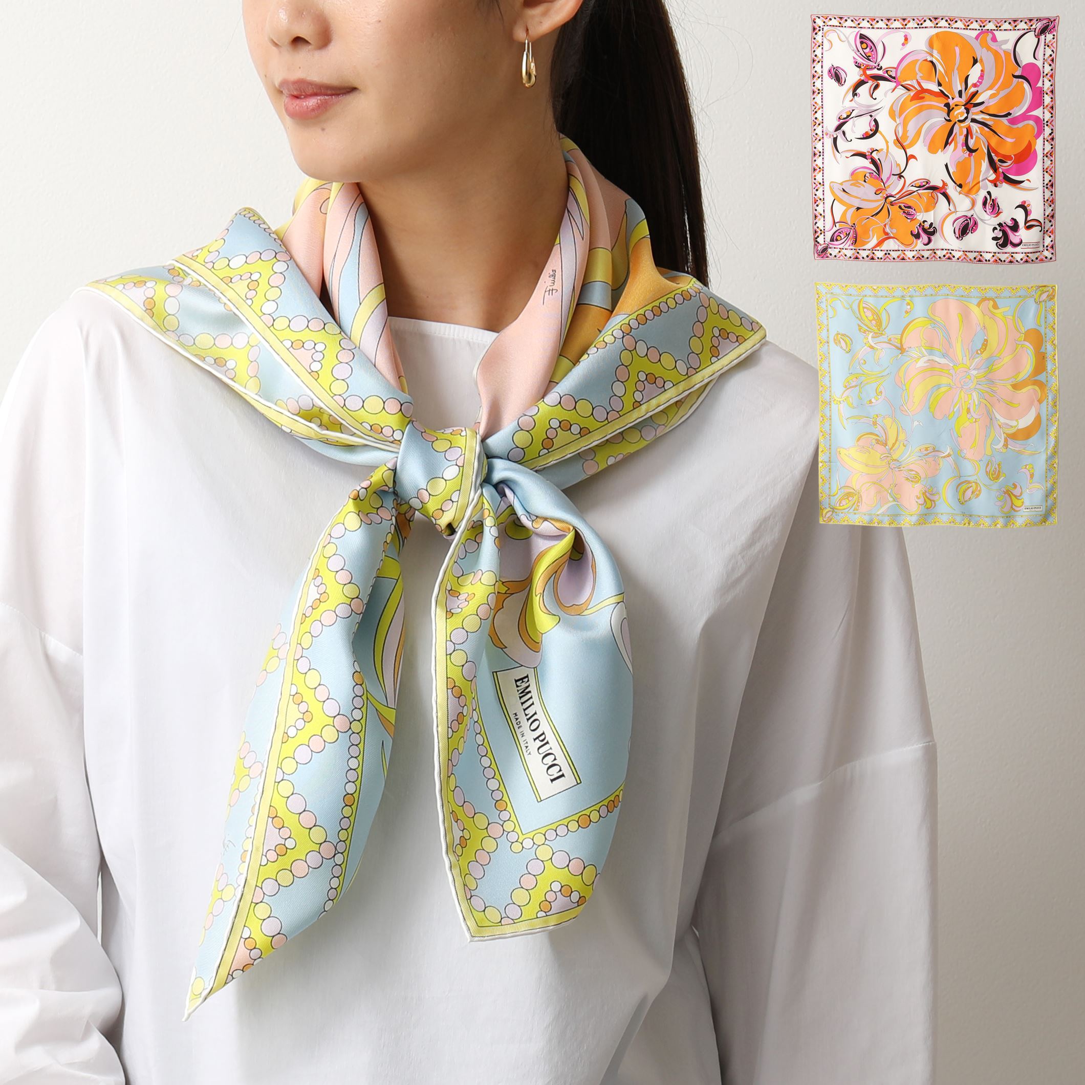 楽天市場】EMILIO PUCCI エミリオプッチ JR484 カラー2色 イタリア製