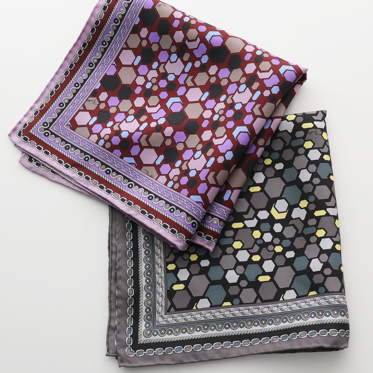 楽天市場】EMILIO PUCCI エミリオプッチ スカーフ P1026 メンズ シルク