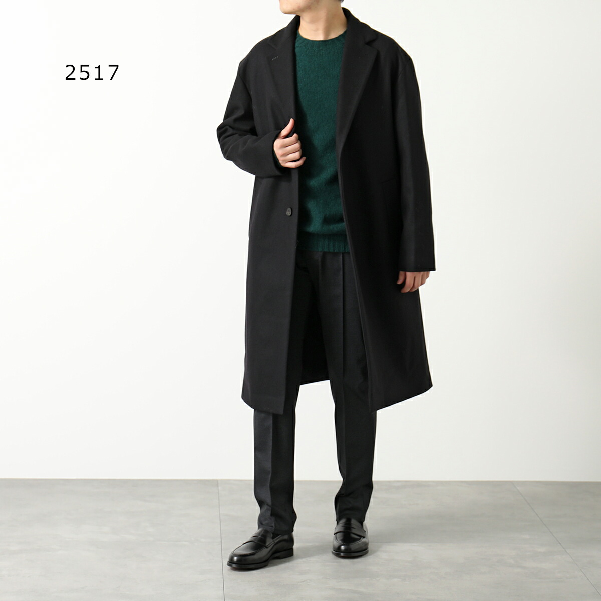 楽天市場】HEVO イーヴォ チェスターコート CISTERNINO チステルニーノ