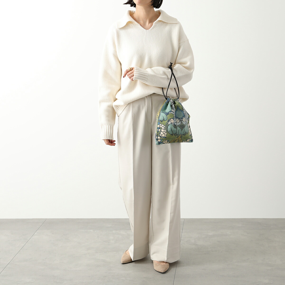 楽天市場】LOEWE ロエベ ポーチ DRAWSTRING POUCH C822057X10