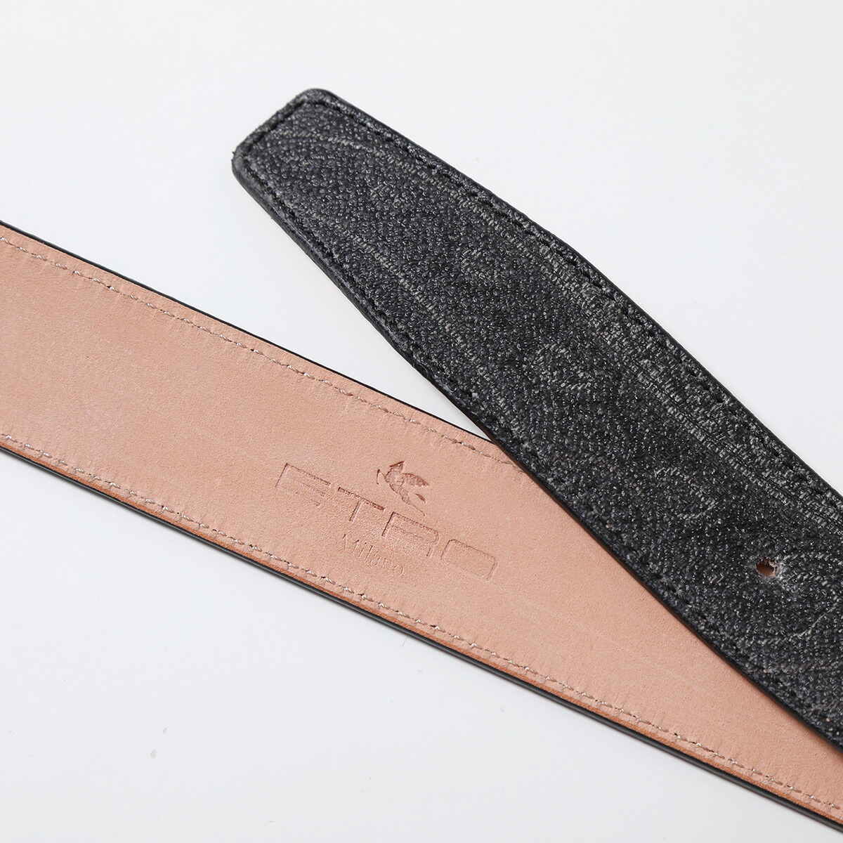 楽天市場】ETRO エトロ ベルト 0N701 8609 メンズ ロゴ ペイズリー