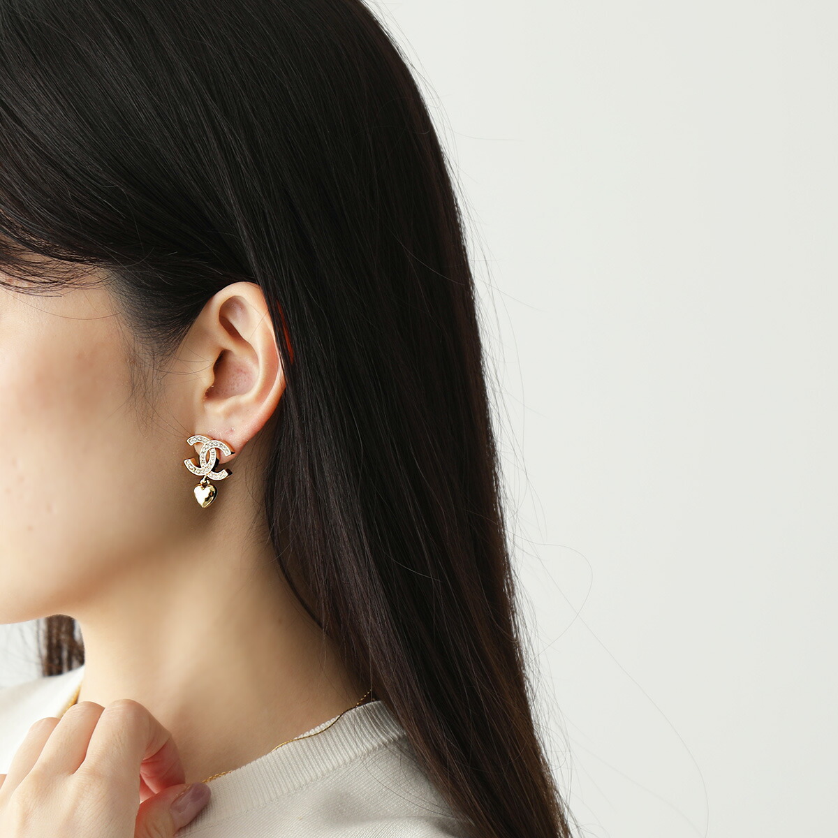 楽天市場】CHANEL シャネル ピアス ABA272 B10486 レディース ココ