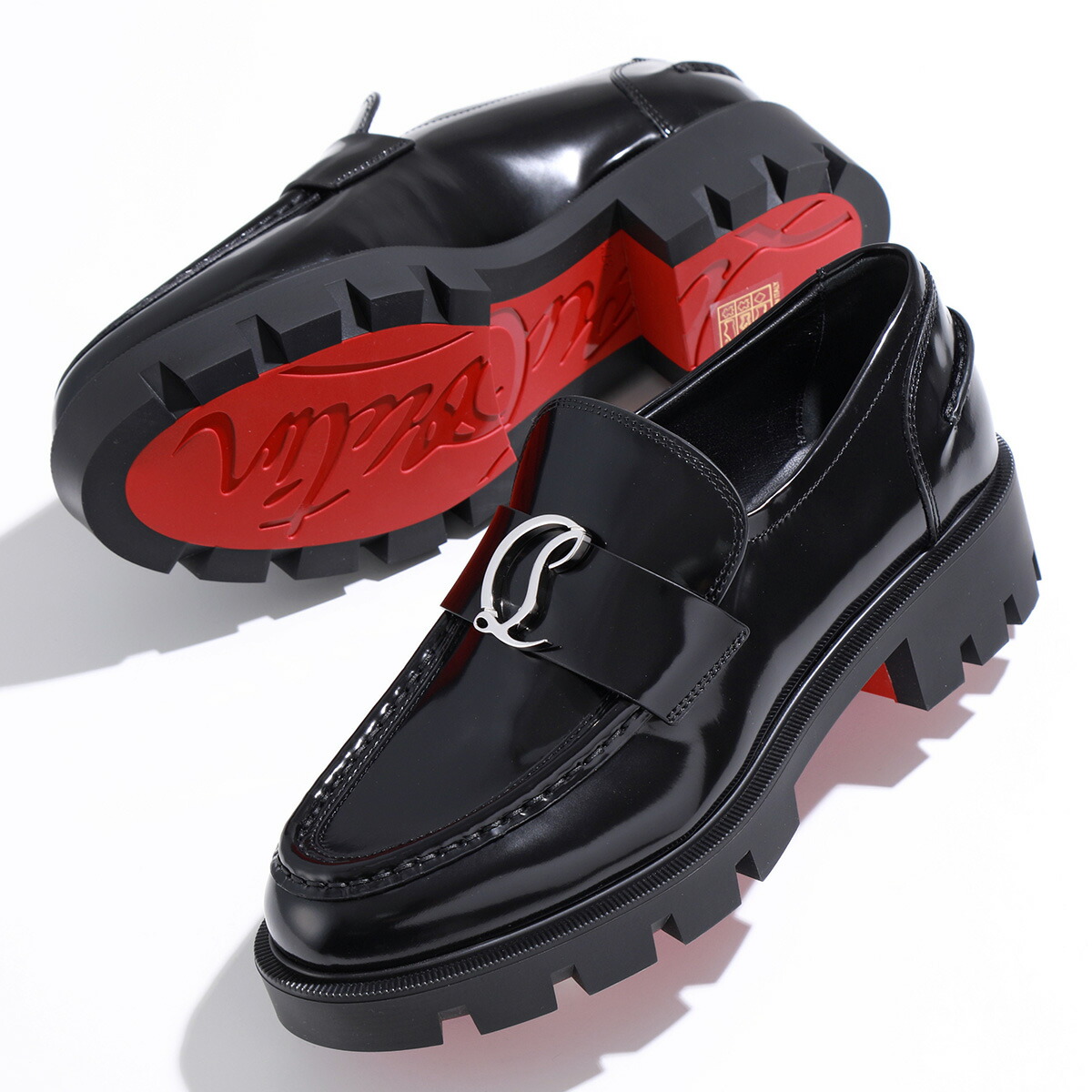 楽天市場】Christian Louboutin クリスチャンルブタン ローファー Cl