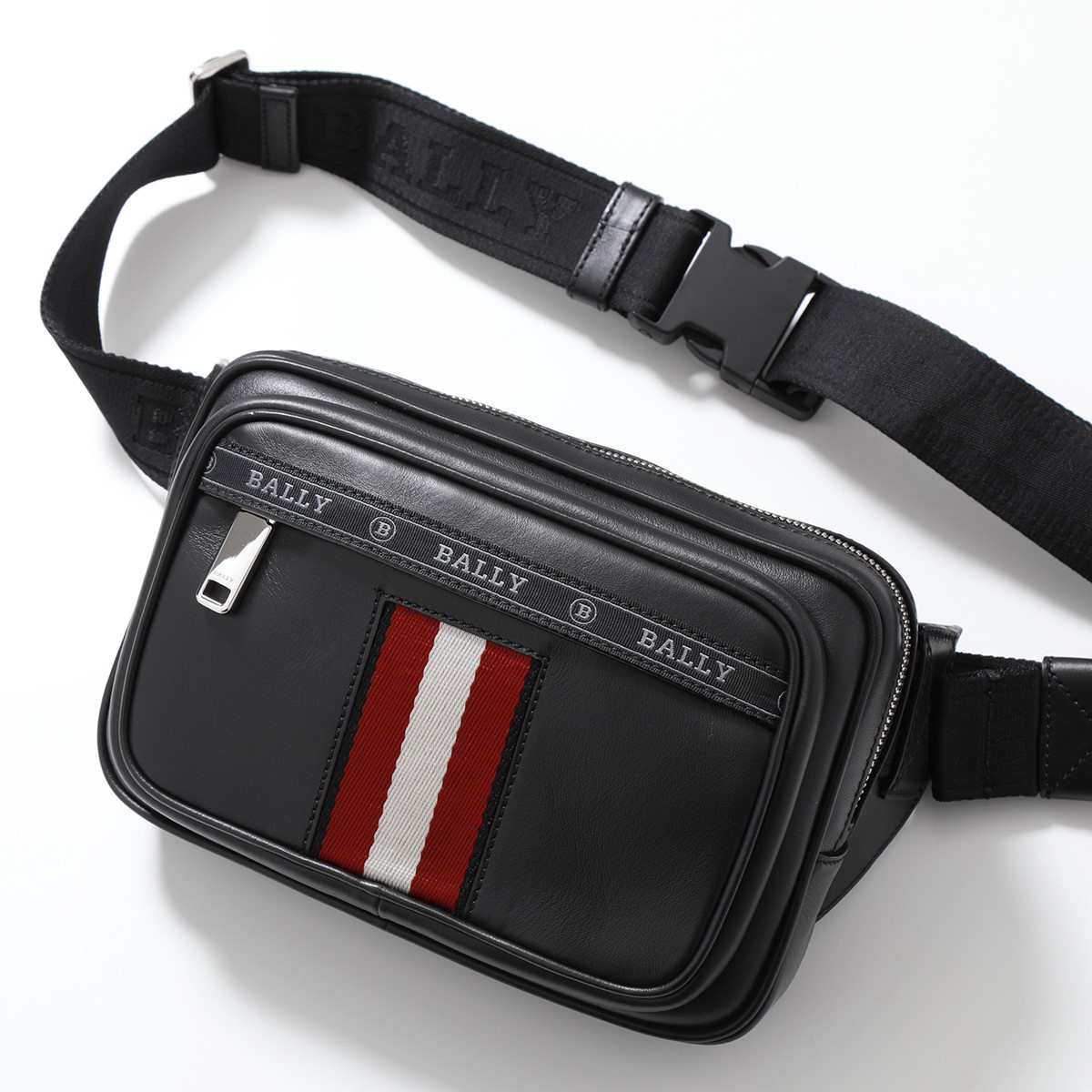 楽天市場】BALLY バリー ボディバッグ HILBERT メンズ レザー ロゴ